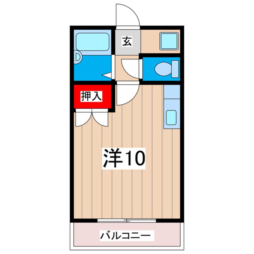 間取図 サンビレッジ森山