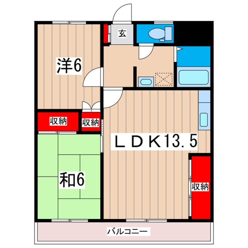 間取図 ヴェールドミール