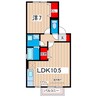 プレッソ 1LDKの間取り