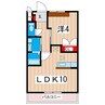 サニーコート１ 1LDKの間取り