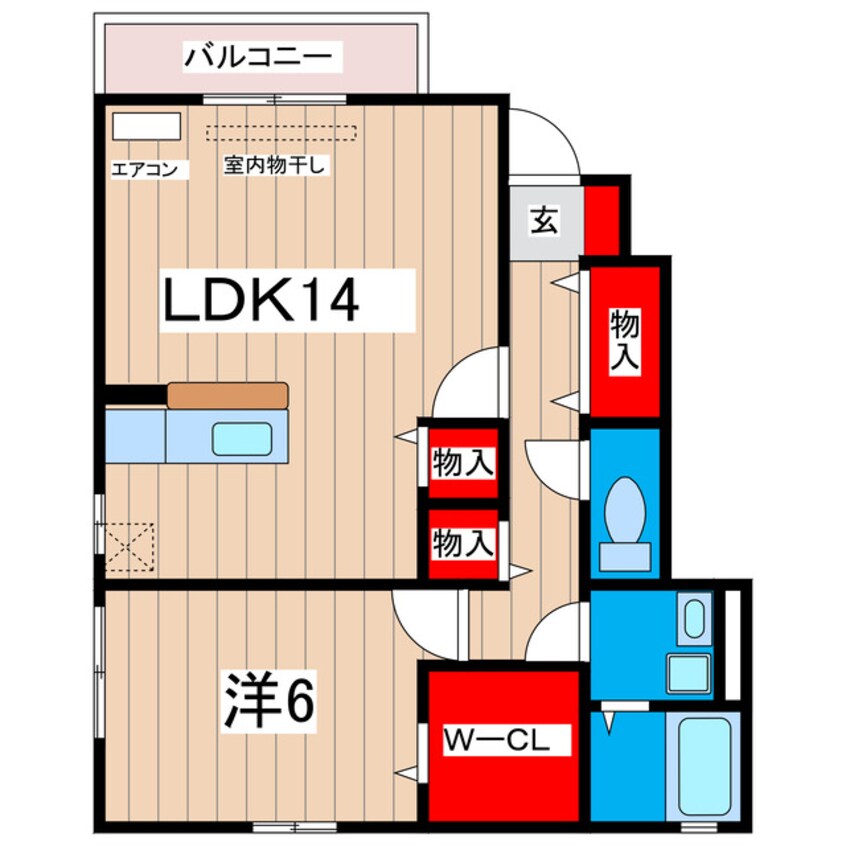 間取図 ジーコートⅡ