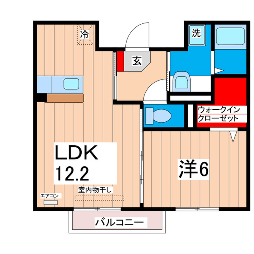 間取図 パークニアハウス