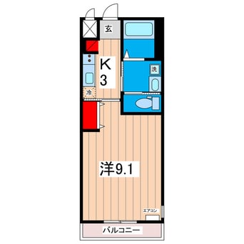 間取図 サン・ルースト