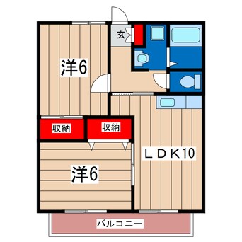 間取図 ガーデンコート