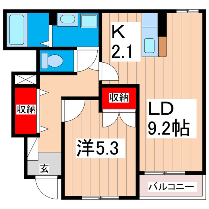 間取図 クレアトゥール