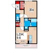 ヴィラ245 1LDKの間取り