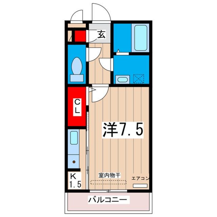 間取図 グレースライフ泉ヶ森
