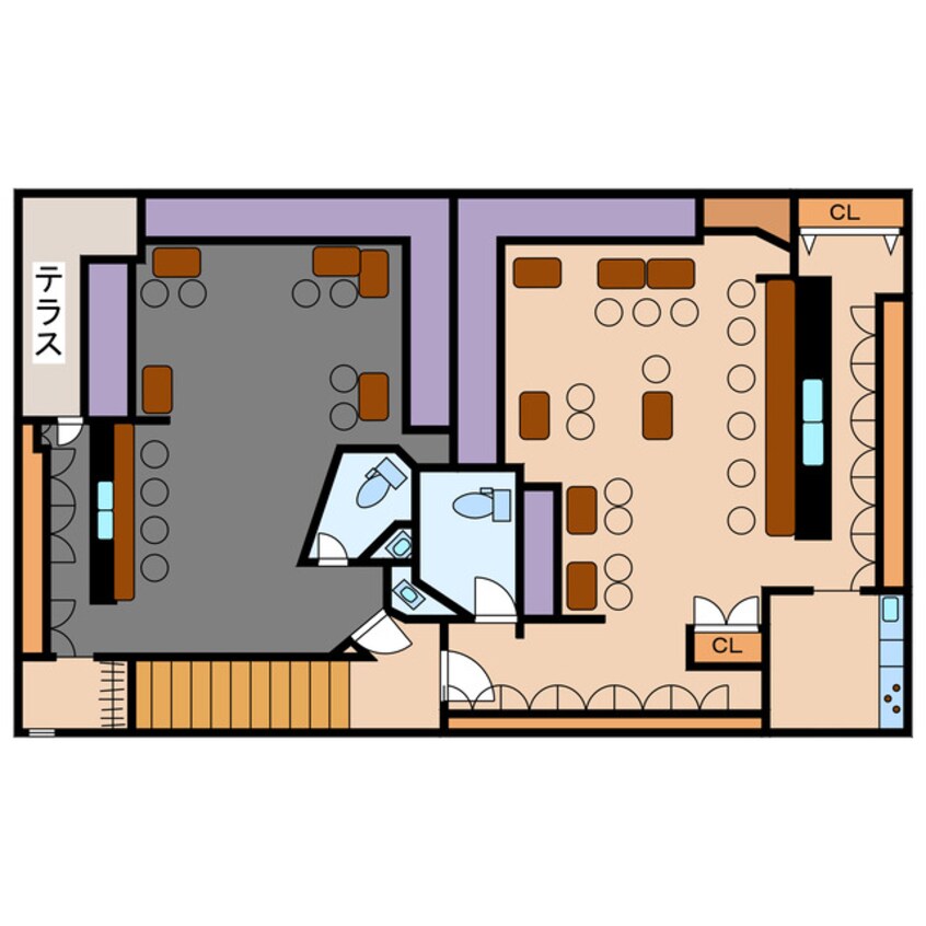 間取図 大みか町益子ビル