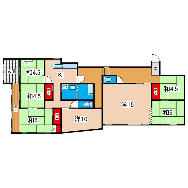 間取り図 大沼町3丁目戸建