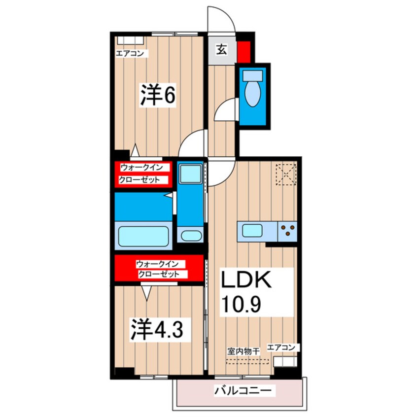 間取図 カミーノ