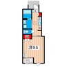 ＭＫＢ-Ⅱ 1Kの間取り
