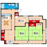 留町戸建 3DKの間取り