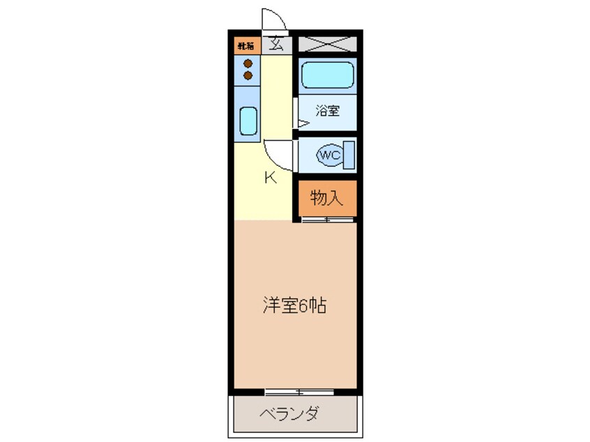 間取図 グリンハイツ