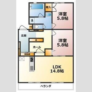 間取り図 シャトー清城