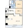 シャトー清城 2LDKの間取り
