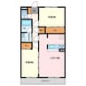 Ｐｏｒｔａｌ　Ｎａｒａｗａ 2LDKの間取り