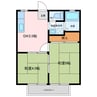 ゾンネハイムⅠ 2DKの間取り