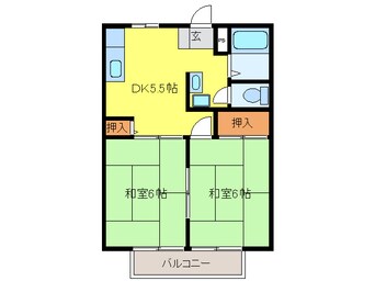 間取図 ハイツ光原　Ａ棟