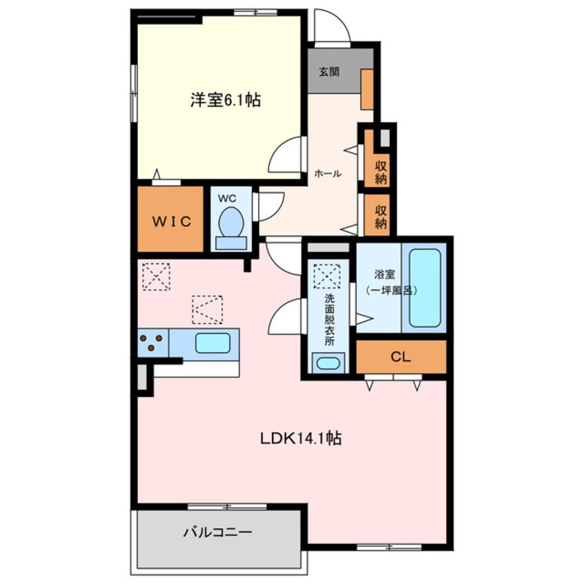 間取図 Ｓｕｎ　ｃｉｔｙ　青山　　　Ｂ