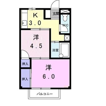 間取図 ジュネスアノンβ