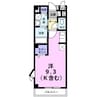 ラピスラズリ 1Rの間取り