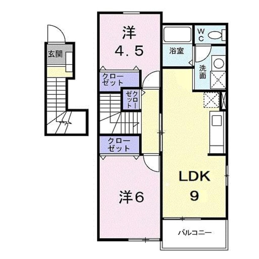 間取図 サンガーデン・フォー