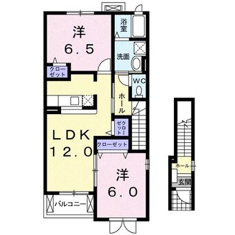 間取図 マ　ジュネス