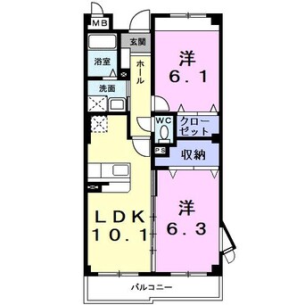 間取図 Ｓｕｎ Ｓｏｌｅｉｌ　 21