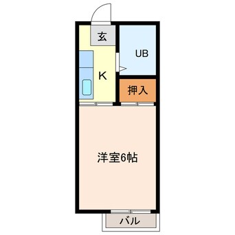 間取図 ハイツ・向陽