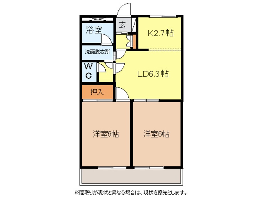 間取図 クロスロード29