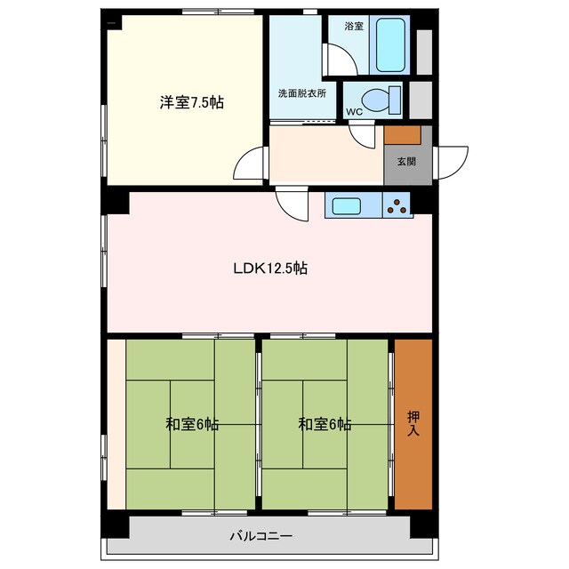 間取り図 辻ハイム