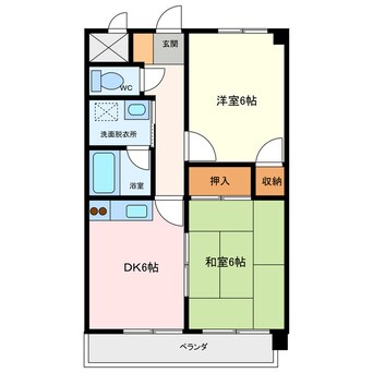 間取図 ＳＵＮ　ＷＩＴＨ