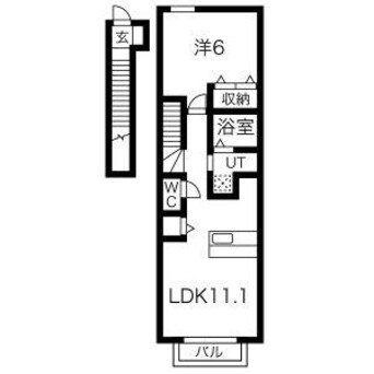 間取図 シャン・ド・フルール