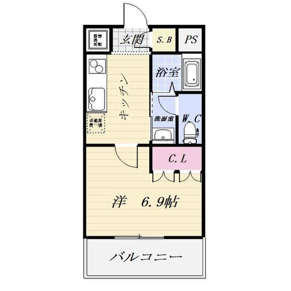 間取り図 Ｃｏｍｏｄｏ　Ｍｉｈａｍａ