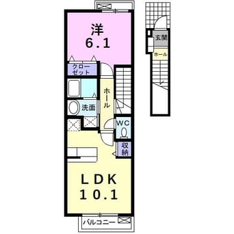 間取図 コルソプレッソ