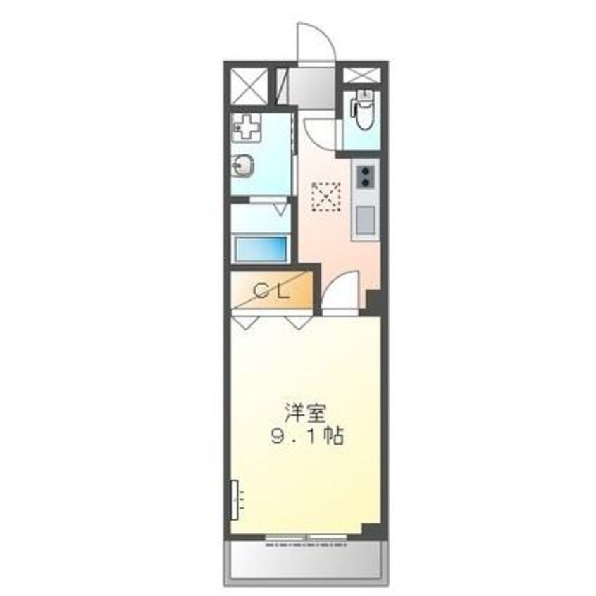 間取図 グランドソレイユ