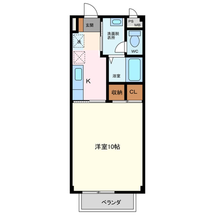 間取図 プランドールハイツ