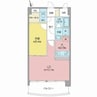 リンデンバウムJ3 1LDKの間取り