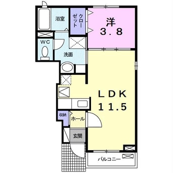 間取図 クロスローズ