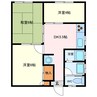 美浜町志水貸家 3DKの間取り