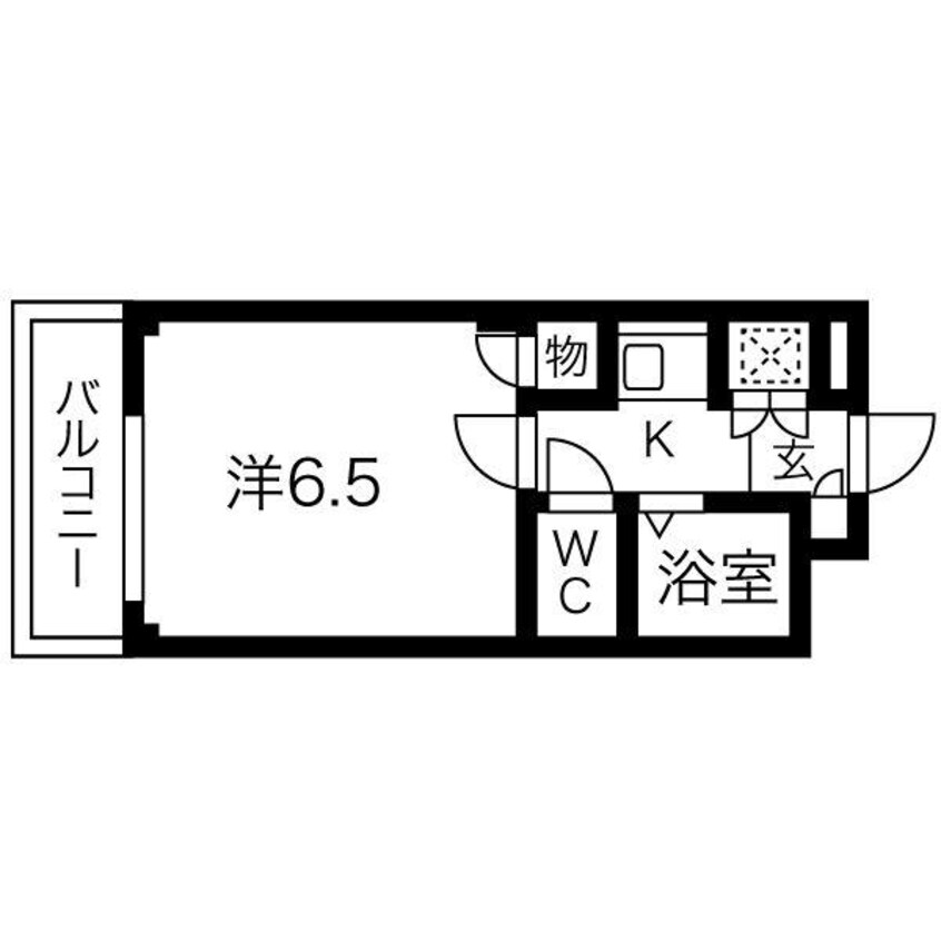 間取図 コーポはる