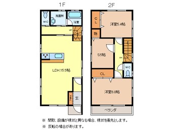 間取図 青山三丁目貸家