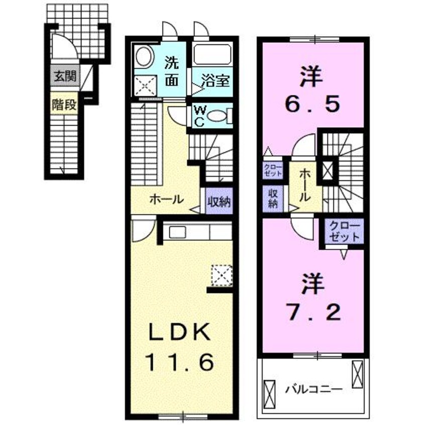 間取図 CottonHills Ⅱ