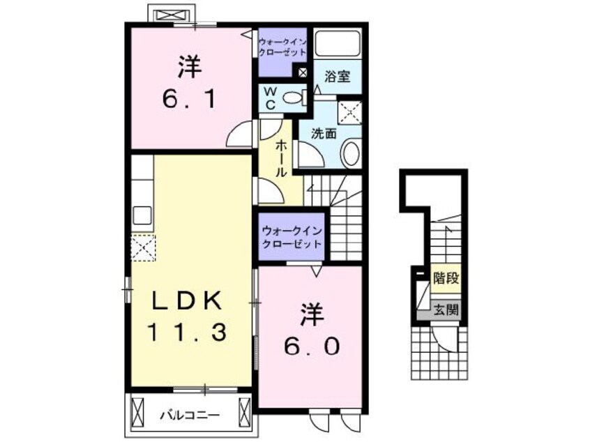 間取図 ベル　グランツ