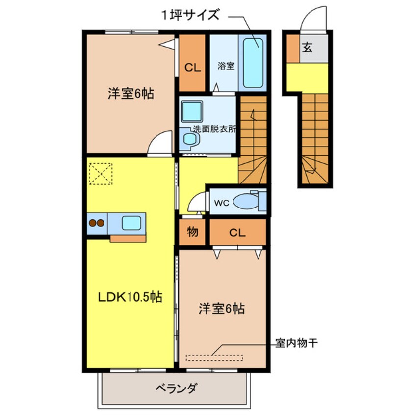 間取図 ロジュマン