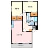 コート半田東 2LDKの間取り