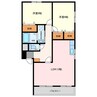 コート半田東 2LDKの間取り