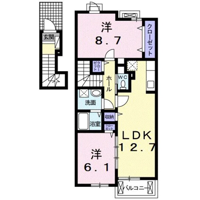 間取図 ネオ　ブリース