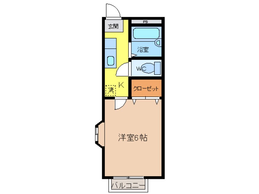 間取図 ビーライン宮池