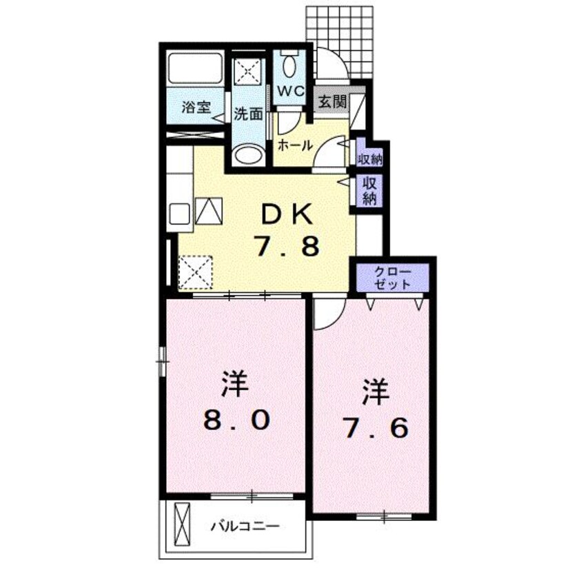 間取図 コンフォート青山